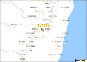 map of Tung-fu