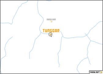 map of Tunggar