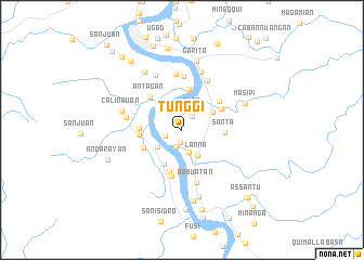 map of Tunggi