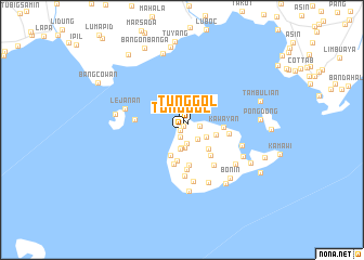 map of Tunggol