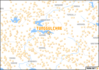 map of Tunggŭlchae
