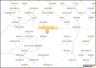 map of Tunggweli