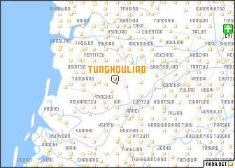 map of Tung-hou-liao