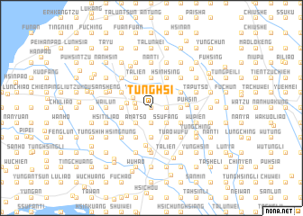 map of Tung-hsi