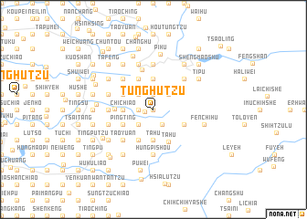 map of Tung-hu-tzu