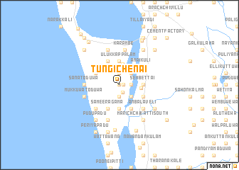 map of Tungichenai