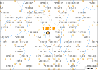 map of Tungie