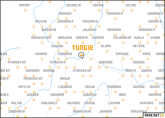 map of Tungie