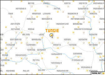 map of Tungie