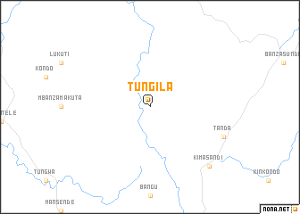 map of Tungila