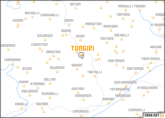 map of Tun\