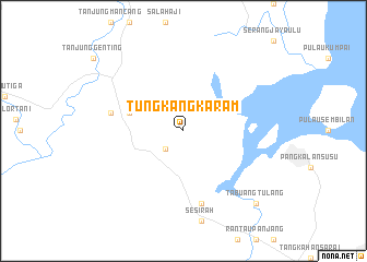 map of Tungkangkaram