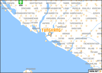 map of Tung-kang