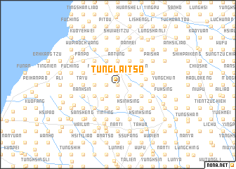 map of Tung-lai-ts\