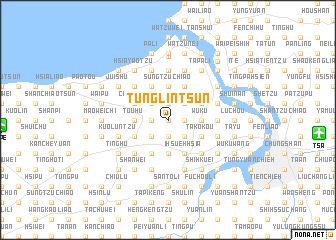 map of Tung-lin-ts\