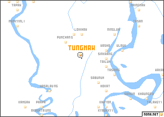 map of Tungmaw