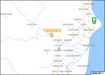 map of T\