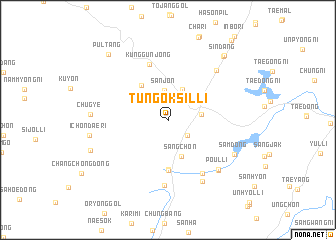 map of Tŭngŏksil-li