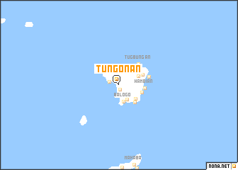 map of Tuñgonan