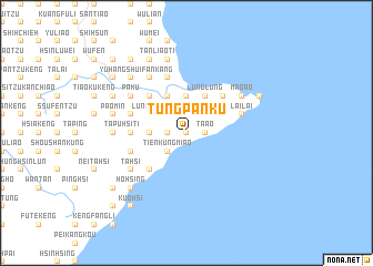 map of T\