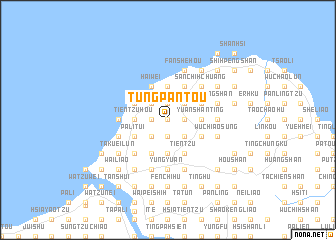 map of Tung-pan-t\