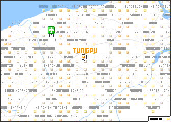 map of Tung-pu