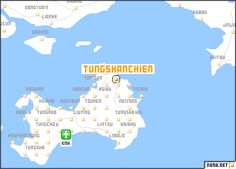 map of Tung-shan-ch\