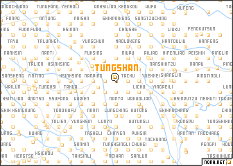 map of Tung-shan