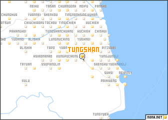 map of Tung-shan