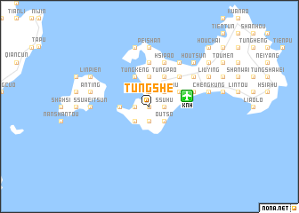 map of Tung-she