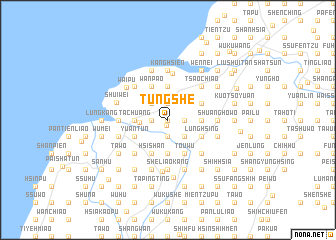 map of Tung-she