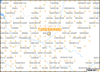 map of Tung-shih-wei