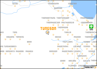 map of Tung Sơn