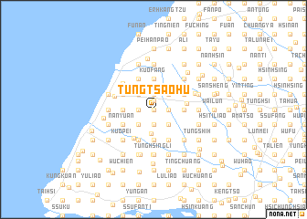 map of Tung-ts\