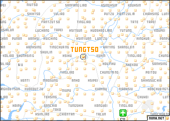 map of Tung-ts\