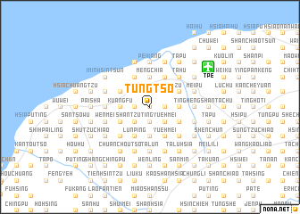 map of Tung-ts\