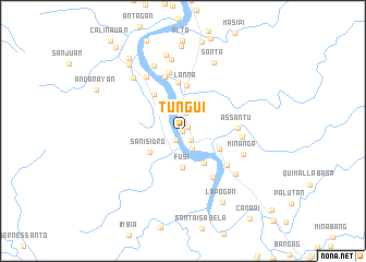 map of Tungui