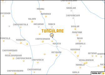 map of Tungulane