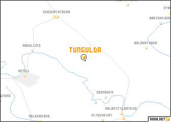 map of Tungul\