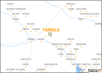 map of Tungulu