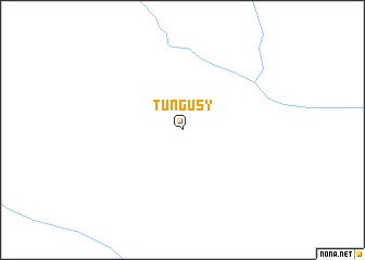 map of Tungusy