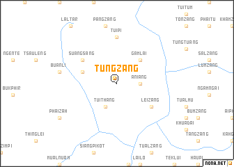 map of Tungzang