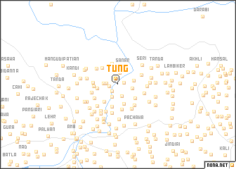 map of Tung