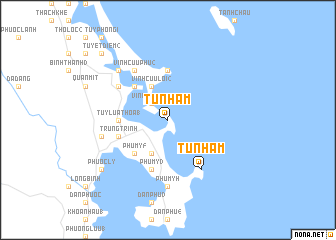 map of Từ Nham