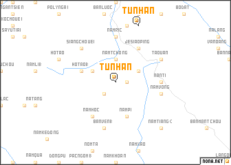 map of Tu Nhan