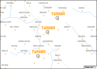 map of Tụ Nhân