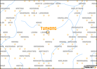 map of Tunhong