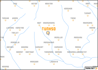 map of Tunhso