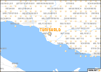 map of Tuniswald