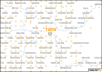 map of T\